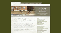 Desktop Screenshot of mapsurv.com
